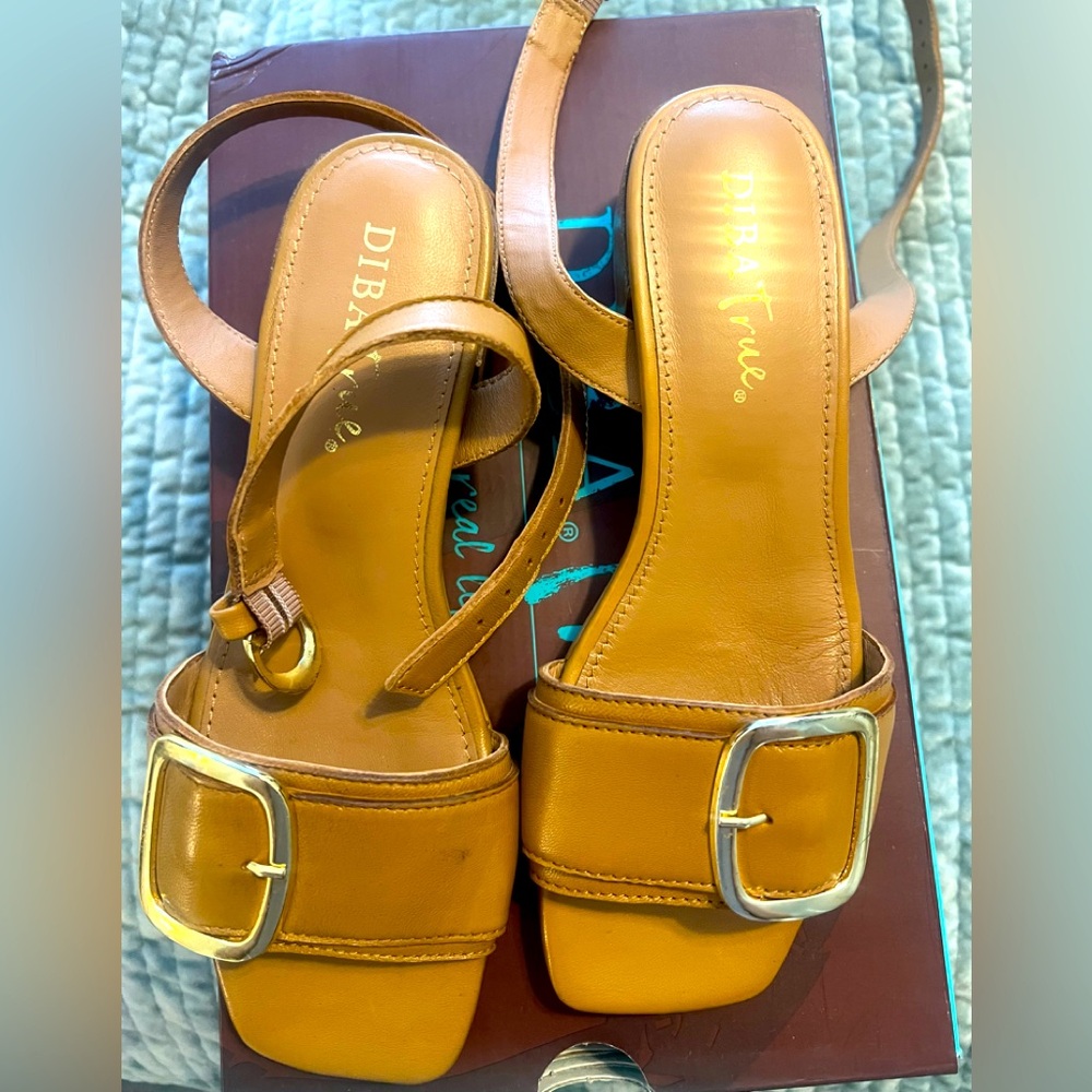 Diba True Kea Lah Tan Leather Sandals